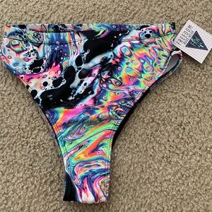 FREEDOM RAVE WEAR ACID SKY BOTTOMS